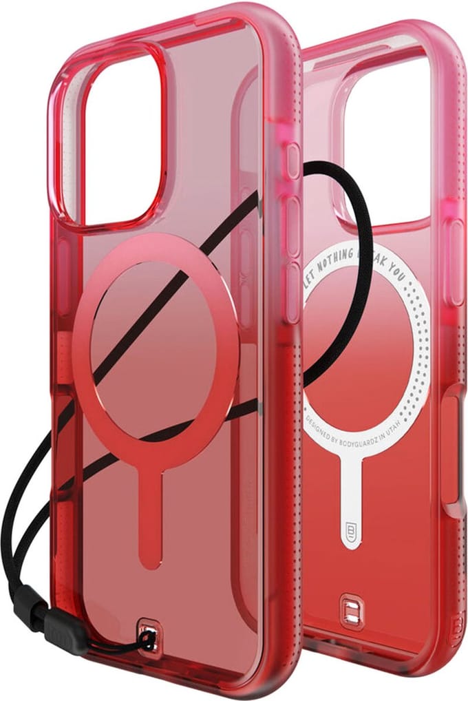 BodyGuardz Ace Pro MagSafe Backcover voor de iPhone 16 Pro - Oranje