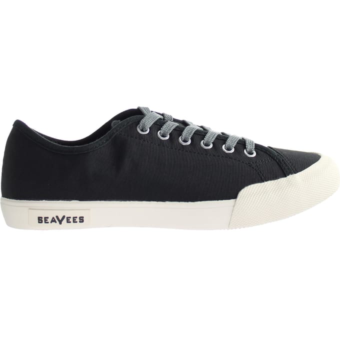 Seavees Army Issue Low Standard Zwarte Damesschoenen