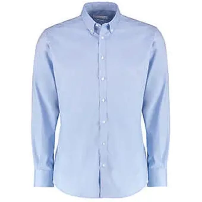Shirt met lange mouwen Kustom Kit Oxford