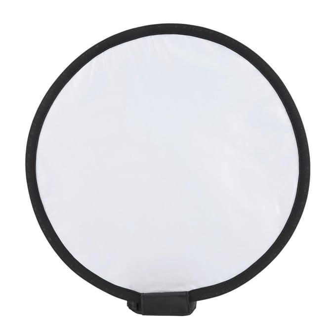 40CM Draagbare Opvouwbare Ronde Vorm Speedlite Softbox Diffuser voor Camera Flitslicht white