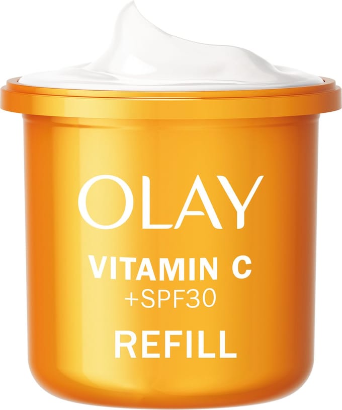 Olay Vitamine C SPF30 Hydraterende Dagcrème Navulling - Anti -pigmentvlekken - Egaliseert - Hydrateert - 50 ml