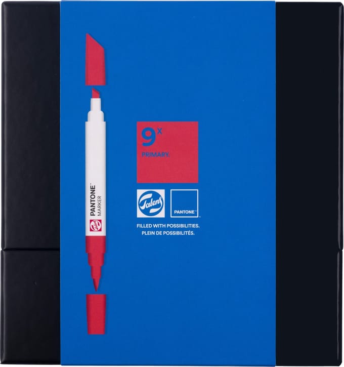 Talens | Pantone marker set 9x Primary