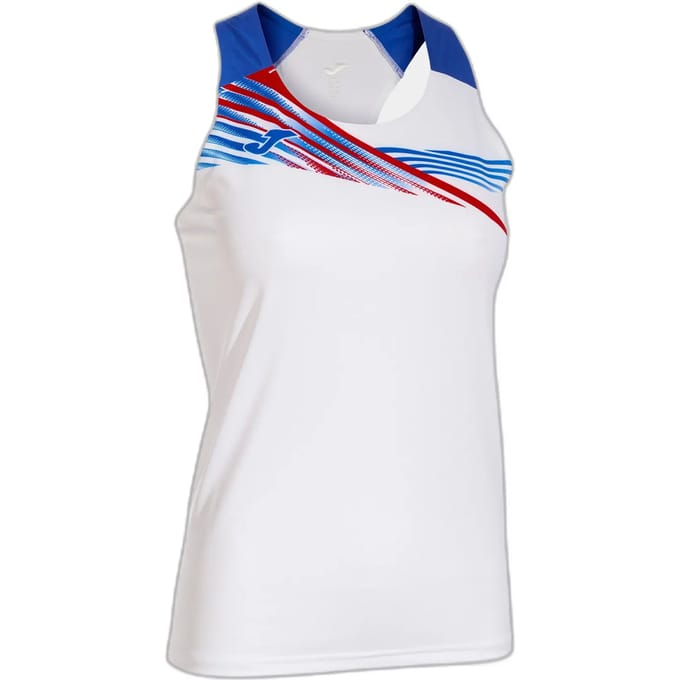 Joma Elite X Mouwloos T-shirt Wit L Vrouw