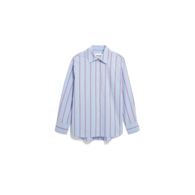 Dameshemd met lange mouwen Armedangels Stripe