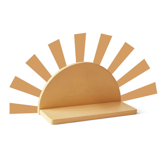 Kids Concept wandrek cirkel zon geel