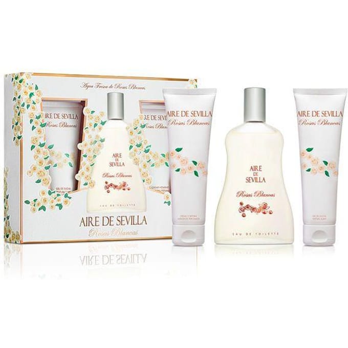Aire De Sevilla Rosas Blancas Edt Spray 100ml Coffrets white