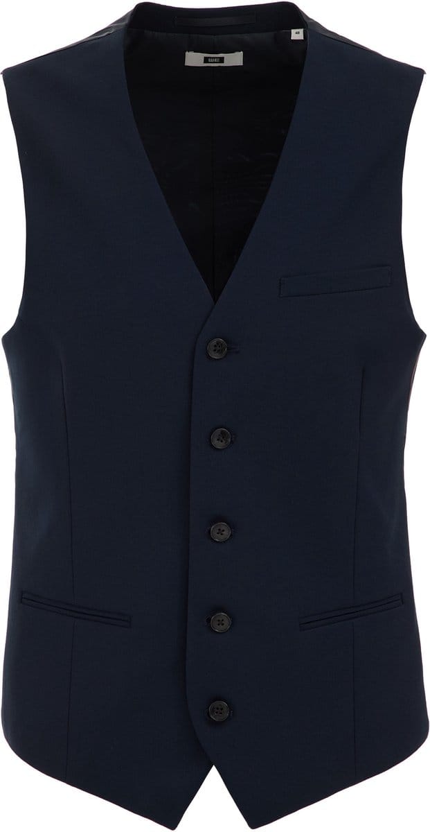 WE Fashion Heren slim fit gilet