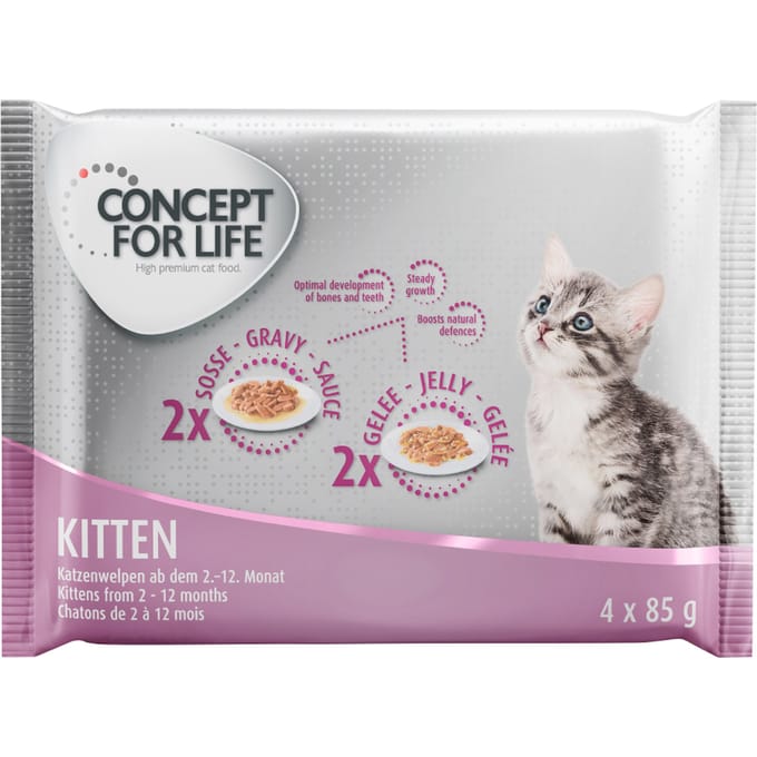 Concept for Life Probeerpakket 4 x 85 g - Kitten