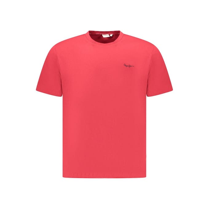 Pepe Jeans Rode Katoenen Heren T-shirt
