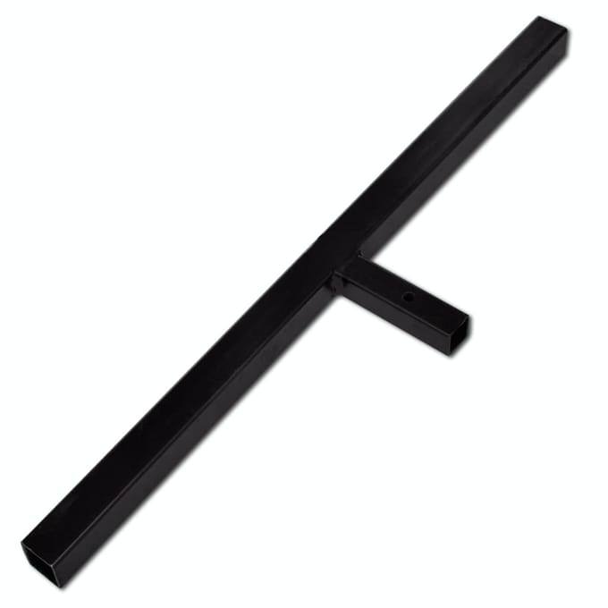 vidaXL - Grondboor - met - handvat - en - schroefkop - 200 - mm - (zwart)