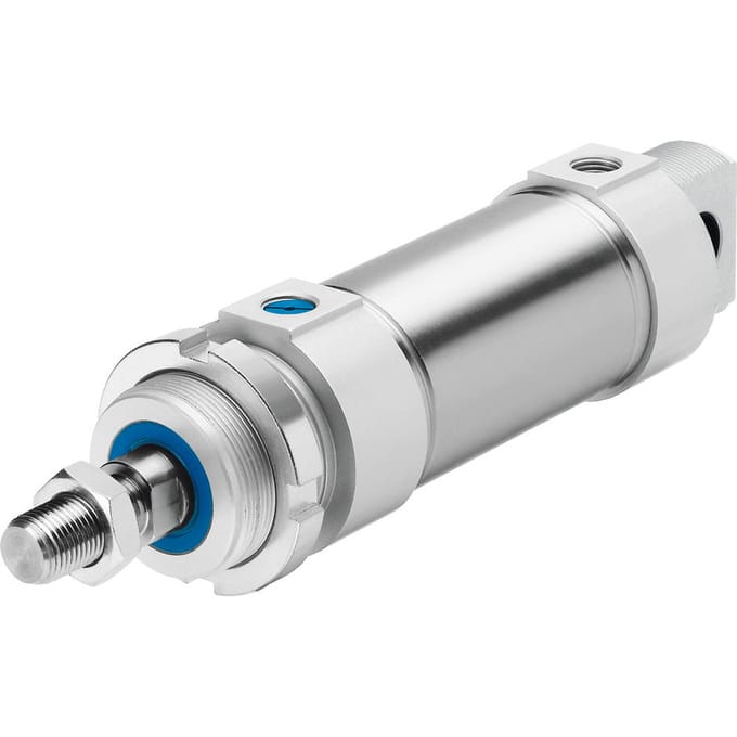 Festo Ronde Cilinder 63mm Boring 10mm Slag Enkelwerkend - 196385 - P2D2F