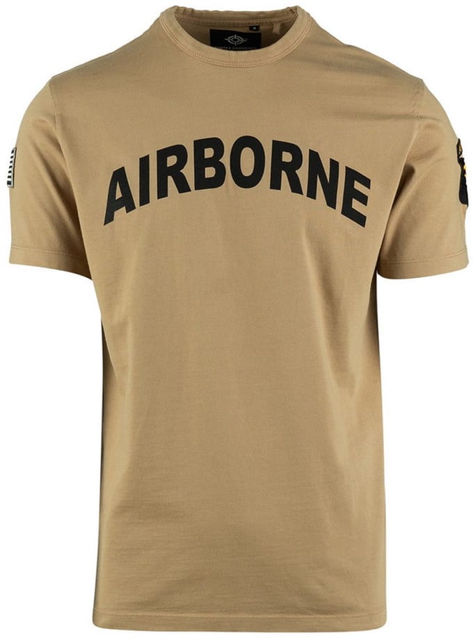 Fostex T-shirt 101st Airborne Heavy Khaki S