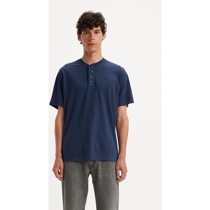Levi's Ss Basic T-shirt Navy Größe: M | Basic T-Shirts Outlet | Herren | Blau