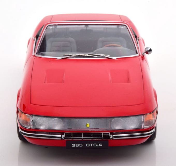 KK-scale 1/18 Ferrari 365 GTS/4 Daytona Spyder - 1969, Rood