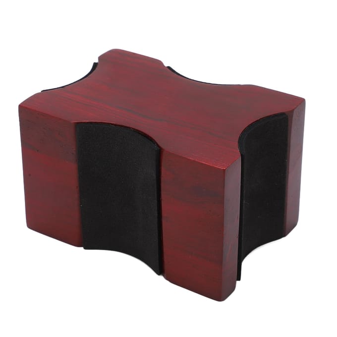Repose-manche de guitare Rouge Support pour guitares électriques Oreiller Outil de réglage de réparation de luthier pour amis black