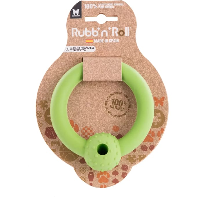 Honden speelgoed snackring Martin Sellier Rubb'n