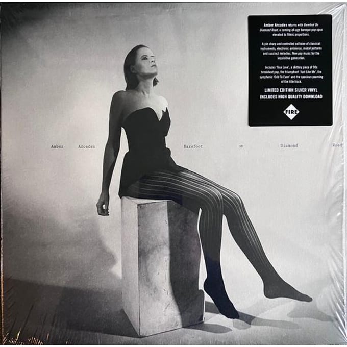 Disque LP AMBER ARCADES - Barefoot On Diamond Road FIRELP702 Fire Records 2020 UK Rock