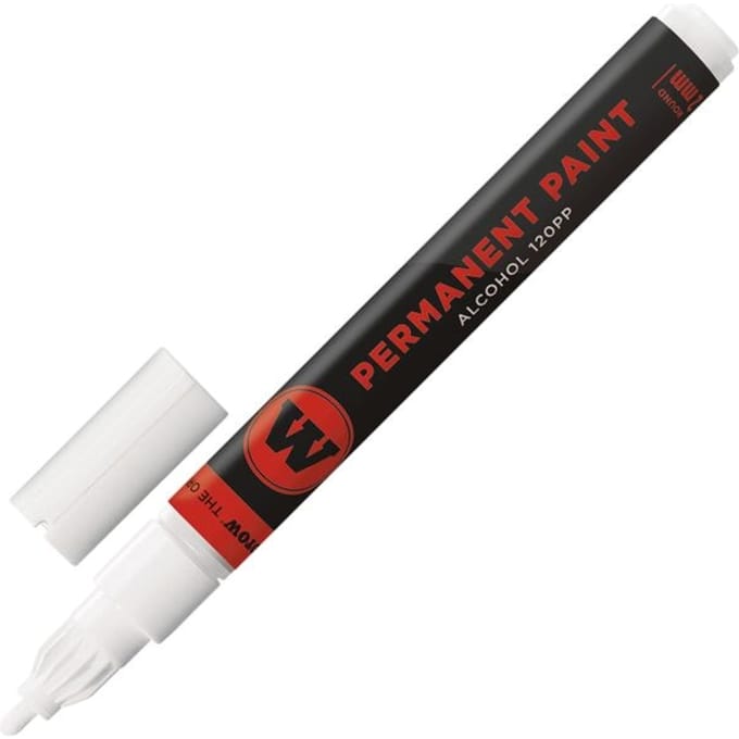 Molotow 120PP Marker Signaal Wit 2mm - Permanente Inkt