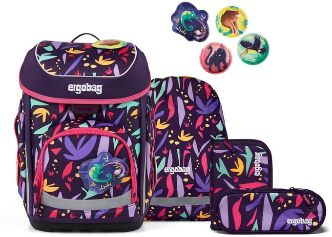 ergobag schooltas Cubo Set 5-delig AmBärzonas paars