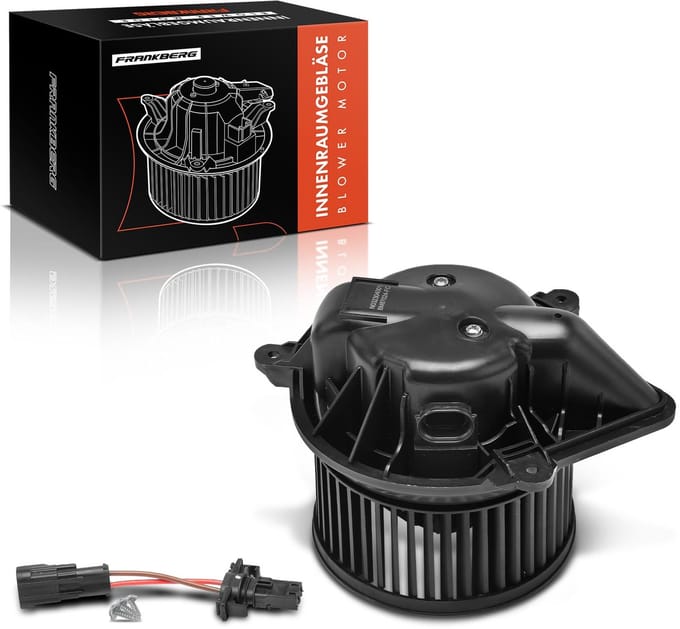 Frankberg 1x ventilatormotor interieurventilator voor Opel