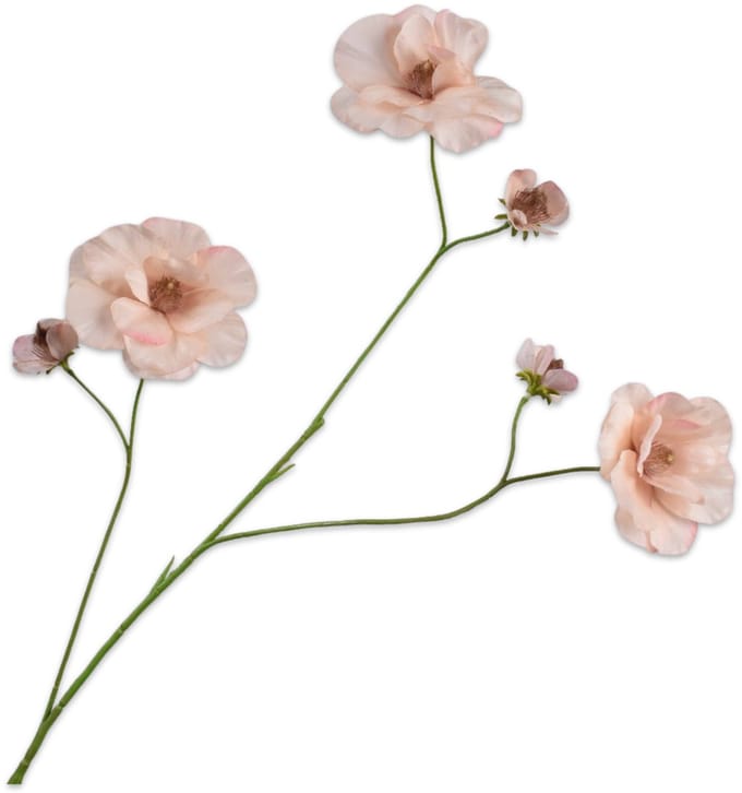 Silk-ka - Kunstbloem - roze - H72 cm