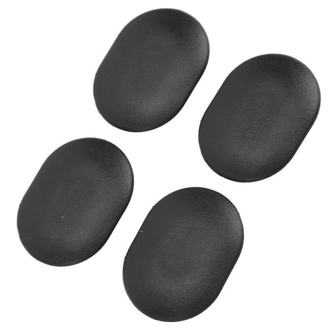 4 stuks Dakdrager Rubber Plug Dop Stofdicht Achterste Sectie Dakdrager Rubber Afdekset voor Transit black