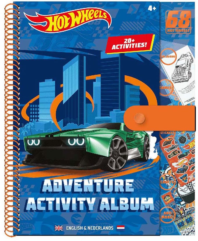 Hot Wheels Activity Album - Met stickers