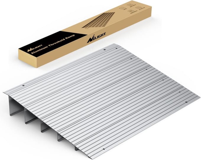 Drempelhulp Oprit voor Rolstoelen en Scooters - Robuust Aluminium