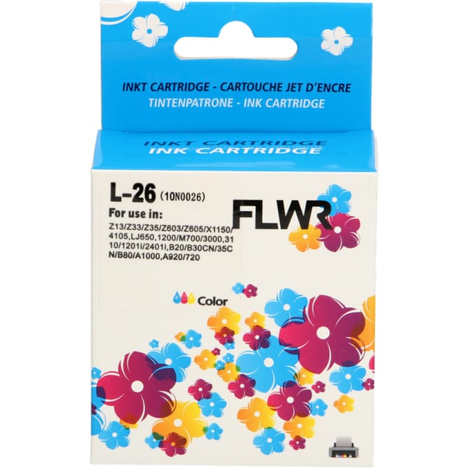 FLWR - Inktcartridge / 26 / Kleur - Geschikt voor Lexmark
