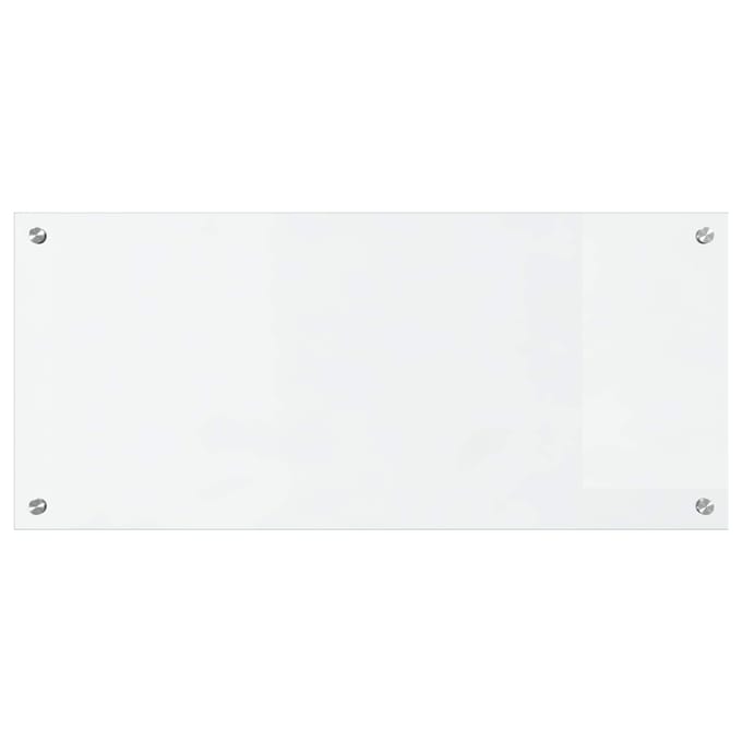 vidaXL - Keukenachterwand - Transparant - 90 - x - 40 - cm - gehard - glas