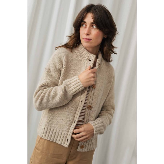 TWOTHIRDS Bangor Knit Beige Taglia: M | Maglie a manica lunga Outlet | Donna | Marrone