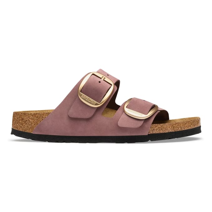 Damessandalen van nubuckleer Birkenstock Arizona Big Buckle
