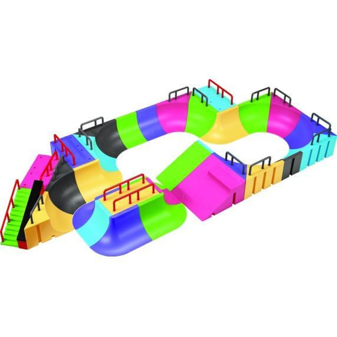 Skatepark multicolour 6-in-1 Fingerboards