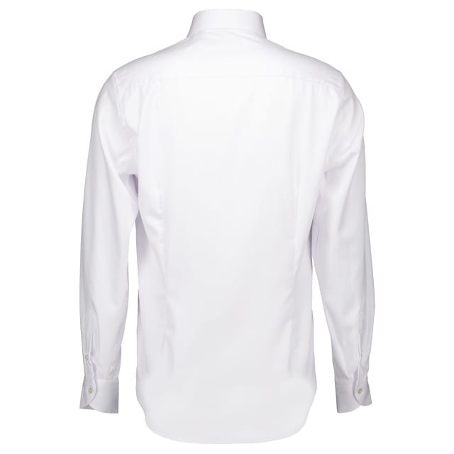 John Miller  Lange Mouw Overhemden Wit 5141188