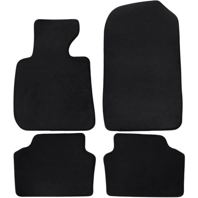Vloermatten - BMW - E90 - 4 stuks - Velours - Antislip - Versterkt