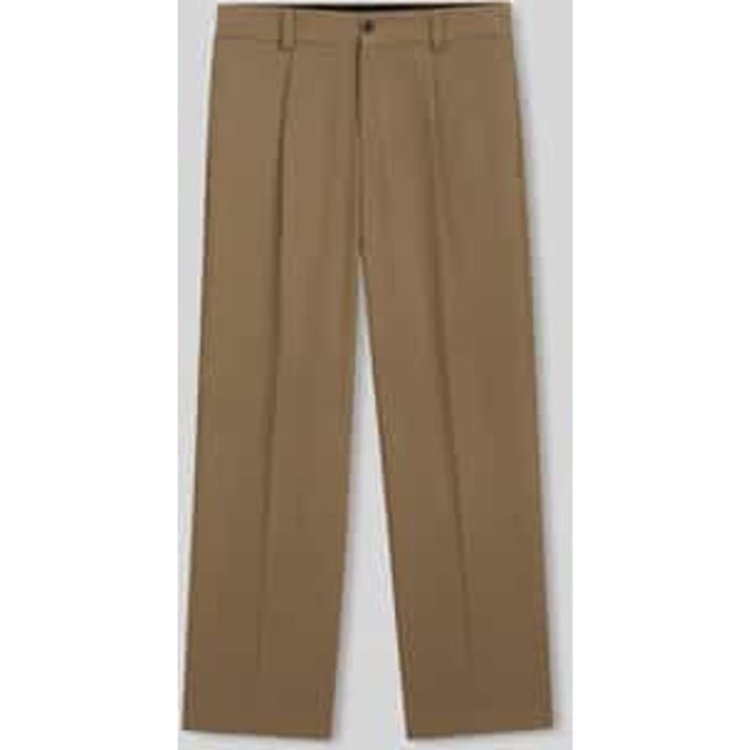 relaxed fit pantalon met bandplooien