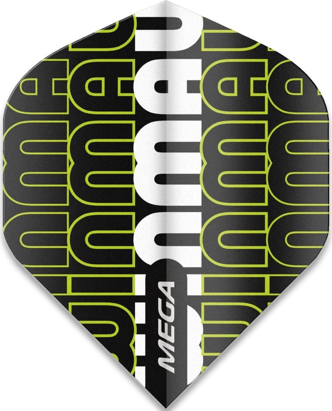 Winmau Mega Standard Green - Dart Flights