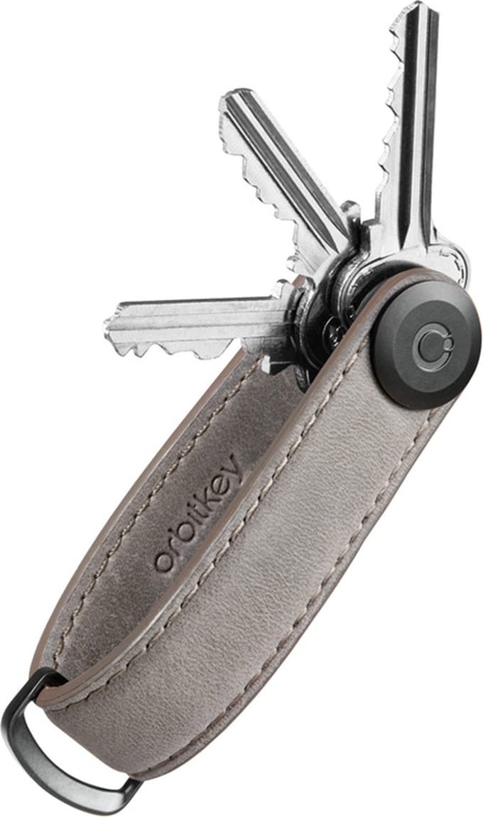 Orbitkey Sleutelhouder / Sleutelhanger - Crazy Horse Key Organiser 2.0 - Grijs