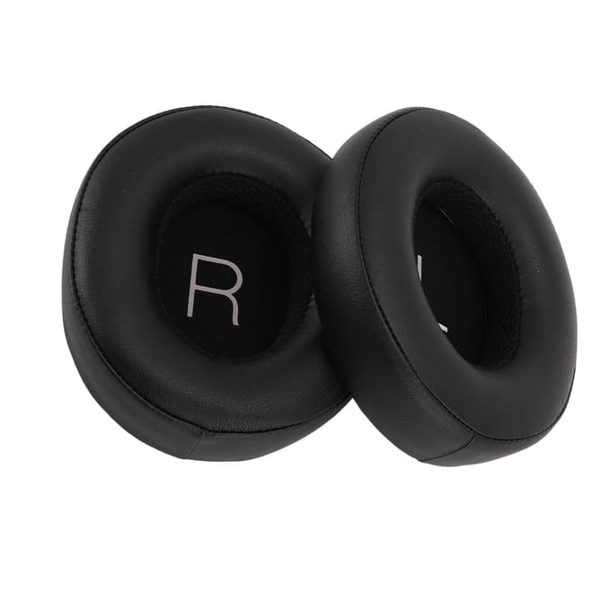 Coussinets d'oreille de remplacement en cuir protéiné pour casque sans fil SRH1540 black