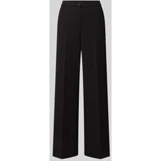 Wide leg broek met steekzakken model 'Hillda'