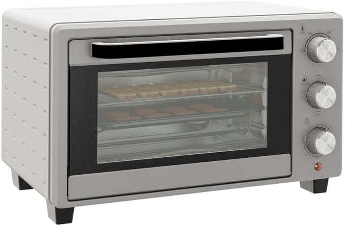MMP® Stoomoven - Zilver - ‎39cm x 46cm x 29cm