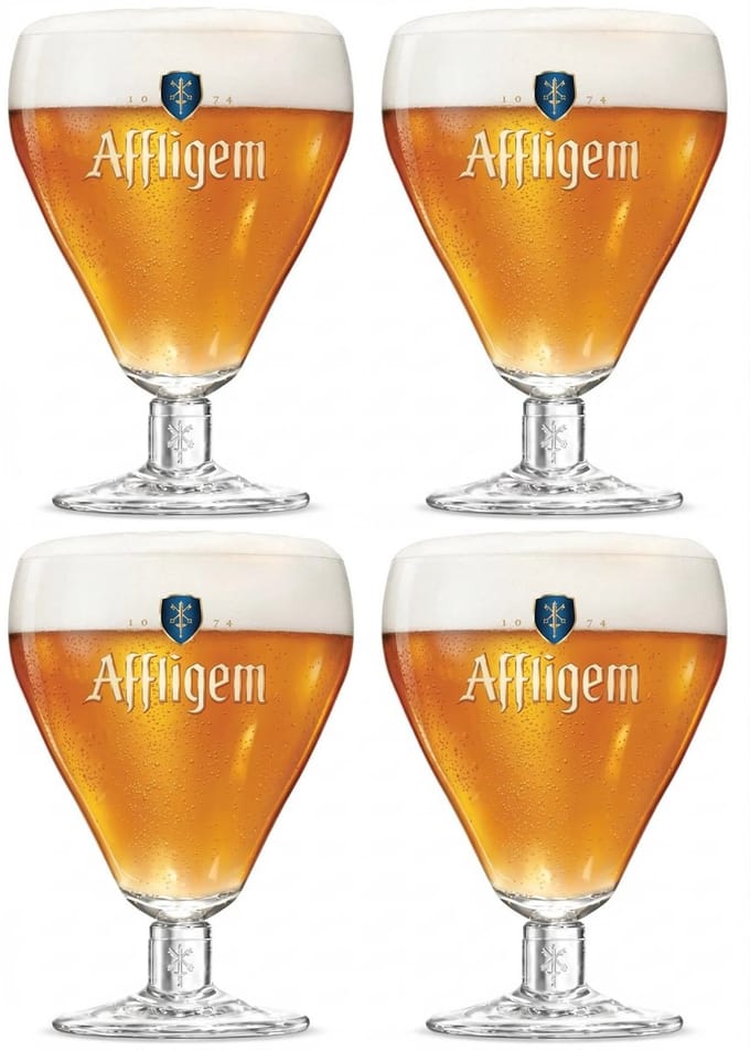 Affligem Bierglazen 300 ml - 4 Stuks