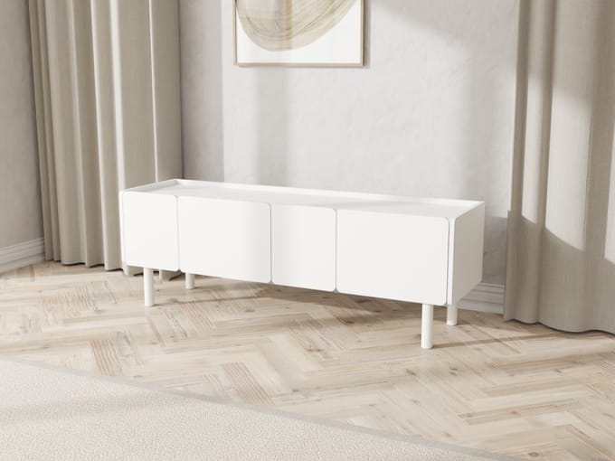 Nordic Home - Cheri tv-meubel 160 cm - wit