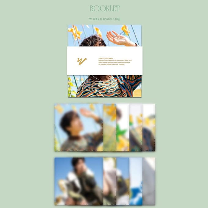 NAM WOO HYUN(ONEINDIG) [WITREE] BLOOM VER. NO POSTER blue
