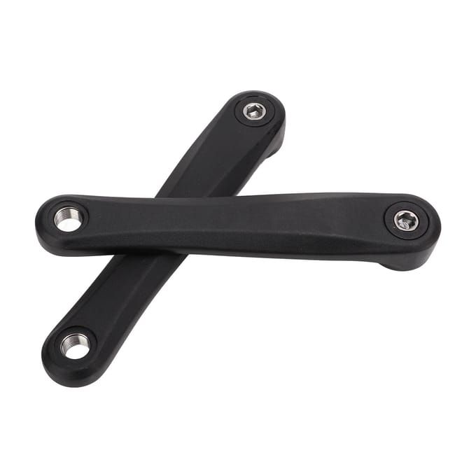 1 Paire Manivelle de Vélo Électrique Set Bras de Couple de Vélo Type Universel avec Vis pour Bafang Bbs01 Bbs02 black