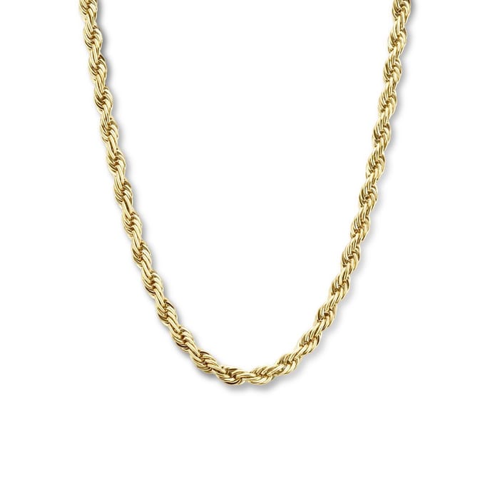 Collier Koord 5,7 Mm 43 + 3 Cm Ion Plating Edelstaal