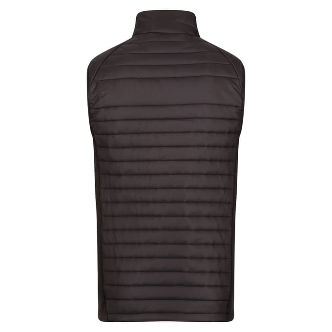 Regatta Professional Heren Gewatteerd Hybride Gilet (Zwart/Klassiek Rood)