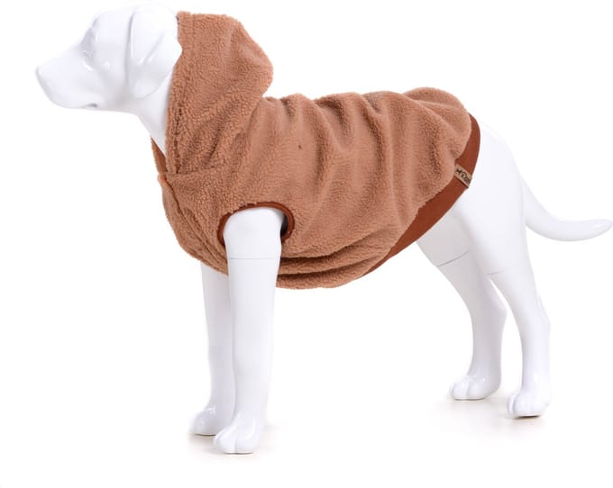 Dogs&Co Hondenjas Teddy bruinMaat S