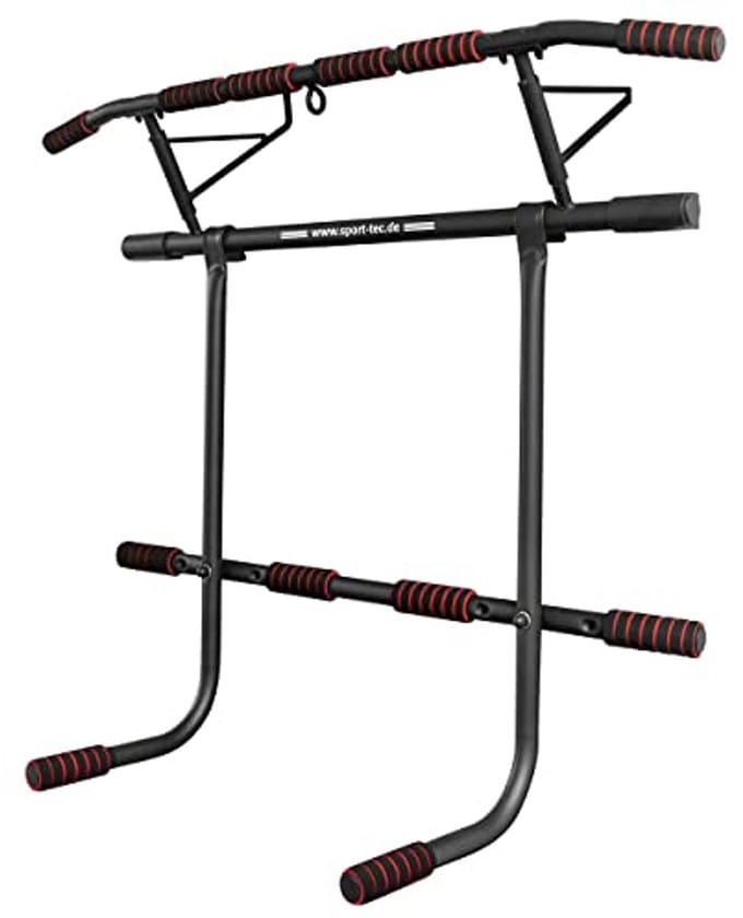 Opvouwbare Klimbeugel met Dip Station voor Thuis Workout