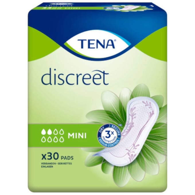 Tena Discreet Mini - 1 pak van 30 stuks